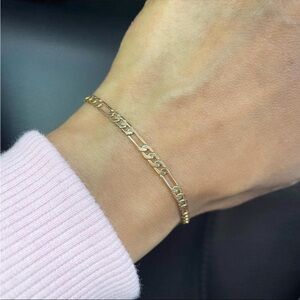 3mm Figaro Bracelet